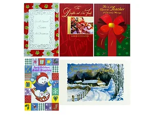 OP531 | Bulk Buys Elegant Assorted Christmas Cards with