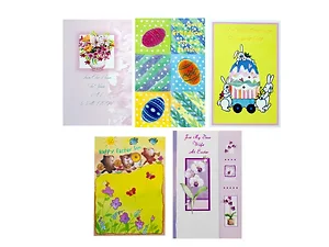 OP541 | Bulk Buys Deluxe Assorted Easter Greeting Cards Set