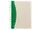 OP608 | Bulk Buys 7-Inch Green and Clear Lined Notebook