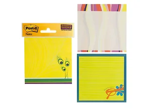 OP641 | Bulk Buys Vibrant Post-it Super Sticky Notes Set