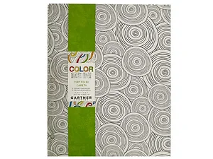 OP705 | Bulk Buys Creative Color Me In 2 Pocket Portfolio