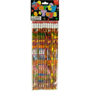 Bulk Buys Groovy Vibes Party Favor Pencils Set - 12 Pack