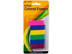 Sterling Neon Erasers