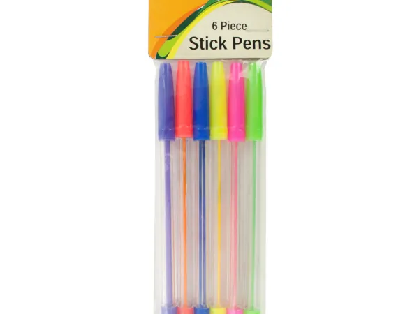 Bulk OR409 Colored Stick Pens Set