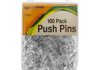 Bulk OR414 Clear Push Pins