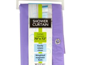 Bulk OS169 Shower Curtain With Weighted Magnetic Hem