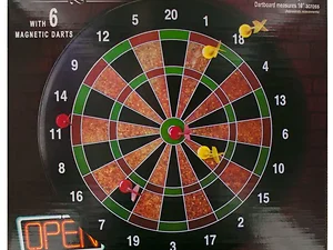 OS195 | Bulk Buys Magnetic Dartboard Game