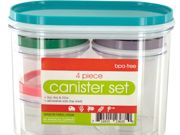 Bulk OS248 Multi-purpose Nesting Canister Set