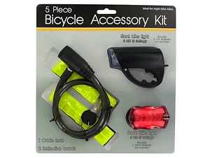 Bulk Buys Essential Bicycle Safety and Accessory Set