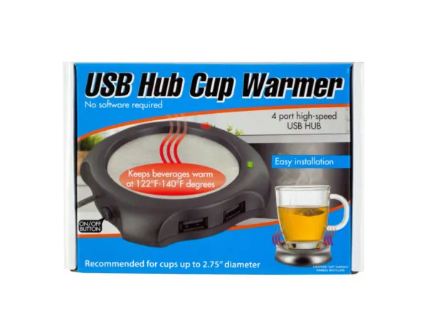 Bulk OS032 4 Port Usb Hub Cup Warmer