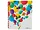 OP855 | Bulk Buys Colorful Balloons Spiral Notebook for