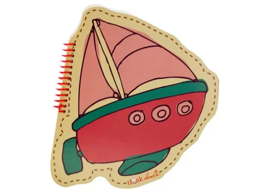 OP867 | Bulk Buys Lil' Scribblez Sailboat Notebook with