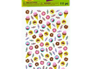 OS496 | Bulk Buys Sweet Treats Decorative Stickers Set