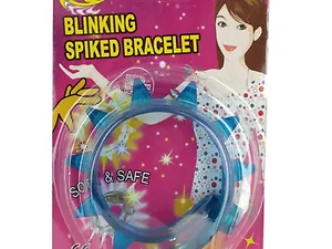 OS550 | Bulk Buys LED Spiked Bracelet for Kids - Fun Party