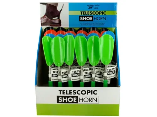 OS681 | Bulk Buys Adjustable Telescopic Shoe Horn Display