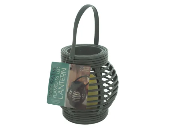 Bulk OS889 Decorative Beehive Style Lantern With Led Candle