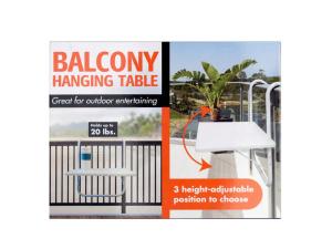 Bulk OS988 All-purpose Balcony Hanging Table