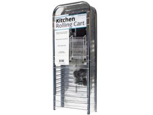 Bulk OT010 3-tier Medium Rolling Kitchen Cart