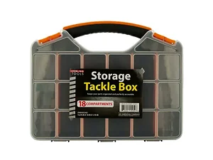 Sterling Durable 18 Compartment Storage Tackle Box