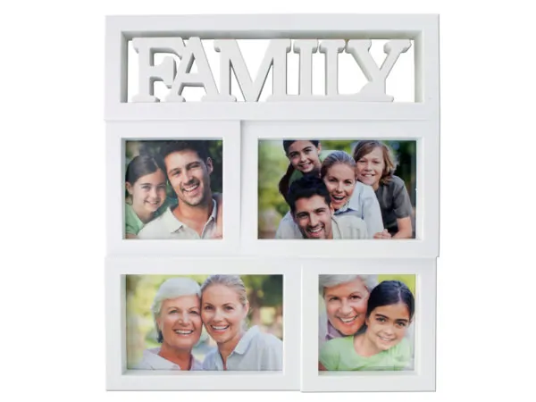 Bulk OT032 Family Rectangular Photo Collage Frame