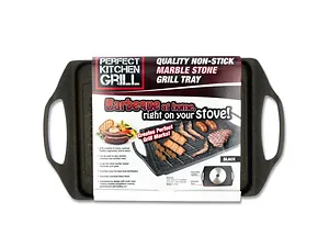 OT152 | Bulk Buys Non-Stick Marble Grill Tray for Perfect
