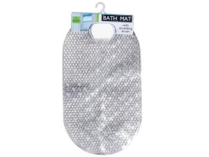 Bulk OT574 Textured Non-slip Bath Mat With Built-in Scrubbing Brush