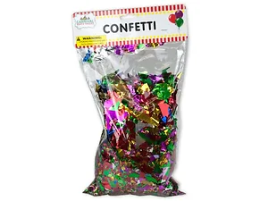 Carnival Party Favors Jumbo Metallic Confetti Pack