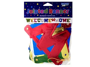 PA077 | Bulk Buys 4.33' Welcome Banner - Perfect for Any
