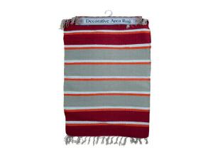 Bulk OT870 Multi Striped Cotton Woven Rug