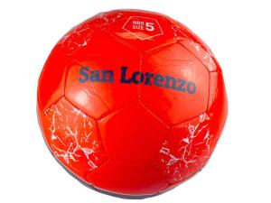 Bulk OT943 Size 5 Argentina San Lorenzo Red  Black Soccer Ball