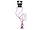 Bulk Buys Pink Ribbon 33-Inch Favor Necklace - Hope &