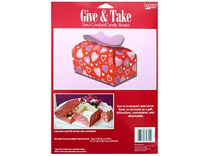 PA618 | Bulk Buys Valentine's Day Treat Boxes - 2 Pack