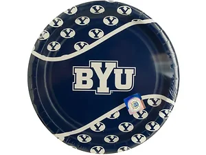 Bulk Buys BYU Celebration Party Plates - Set of 8