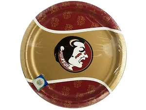 Bulk Buys Florida State Seminoles 8-Pack Party Plates Set