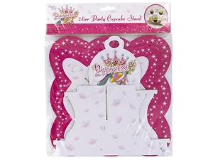 PB747 | Bulk Buys Elegant Princess 2-Tier Cupcake Display