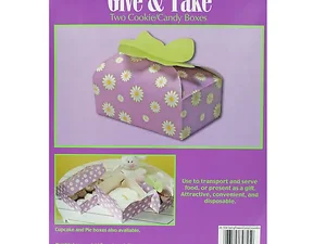 PB773 | Bulk Buys Floral Print Candy and Cookie Gift Boxes