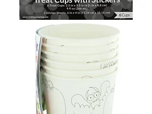 PB776 | Bulk Buys Halloween Party Treat Cups with Fun