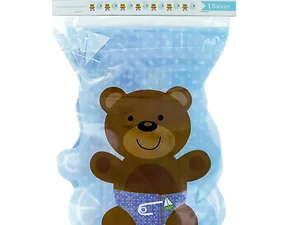 PB792 | Bulk Buys Cute Blue Teddy Bear Baby Shower Banner