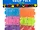 Bulk Buys Assorted Colorful Hair Clips for Parties - 24 Pack