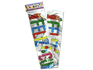 PC005 | Carnival Party Favors Colorful Feliz Cumpleanos