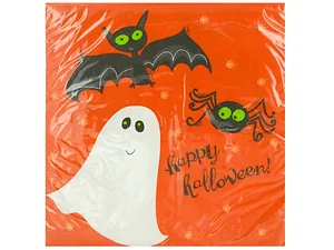 PC128 | Bulk Buys Spooky Batitude Halloween Lunch Napkins