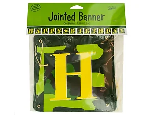 PC182 | Bulk Buys Camouflage Happy Birthday Banner for