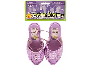 Bulk Buys Lavender Sequin Dot Dress Shoes for Girls - Extra