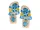 Bulk Buys Girls' Jeweled Princess Crystal Sandals for