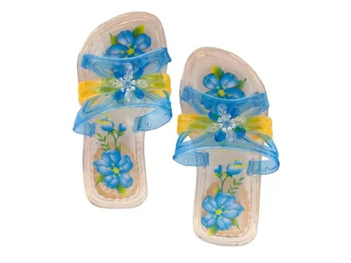 Bulk Buys Girls' Jeweled Princess Crystal Sandals for