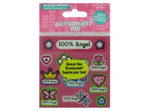 PI187 | Bulk Buys Angel-Themed Small Stickers - Pack of 1