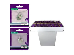 PI243 | Bulk Buys Personalized Charm Necklace Display for