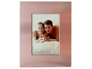 Bulk Buys Elegant Pink Aluminum Photo Frame for Memorable