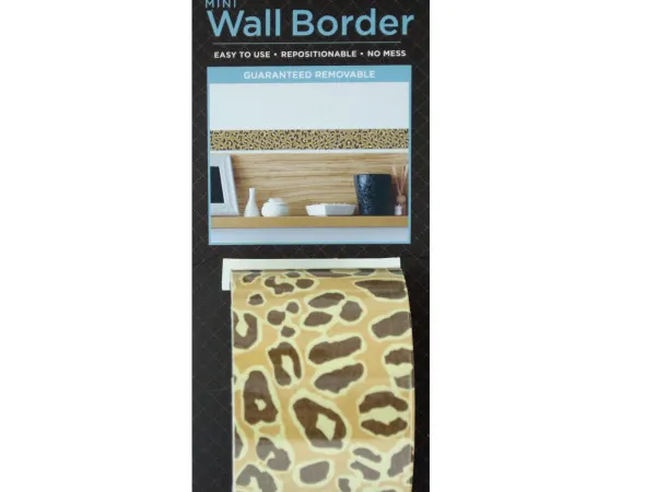 Bulk PF155 Cheetah Pattern Mini Repositionable Wall Border