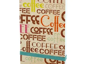 PF172 | Bulk Buys Compact Coffee-Themed Notepad for Quick